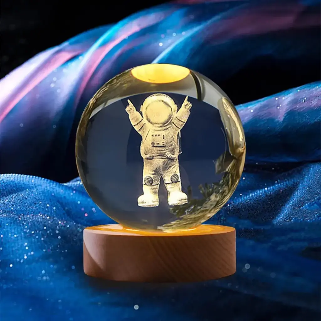 3D Crystal Ball Lamp 