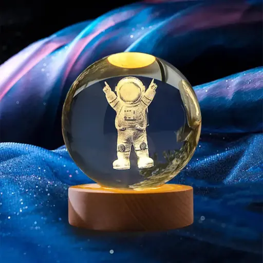 3D Crystal Ball Lamp 